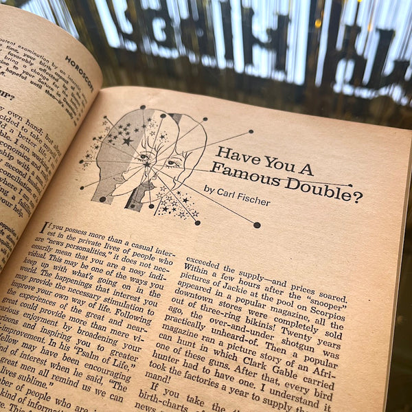 Horoscope Magazine - Vintage April 1971
