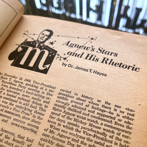 Horoscope Magazine - Vintage April 1971