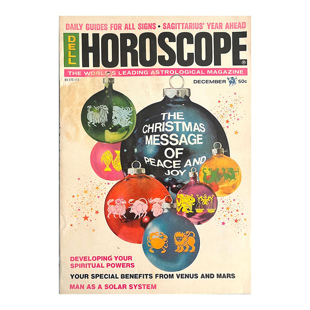Horoscope Magazine - Vintage December 1971