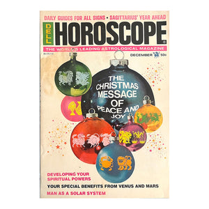 Horoscope Magazine - Vintage December 1971
