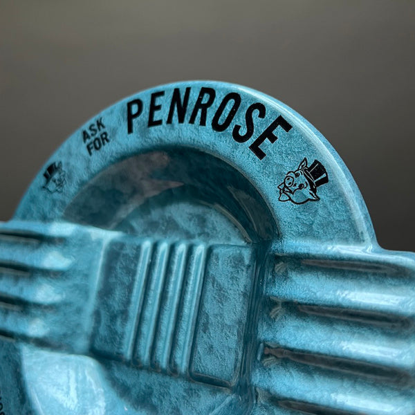 Vintage Penrose Piggy Tin Ashtray