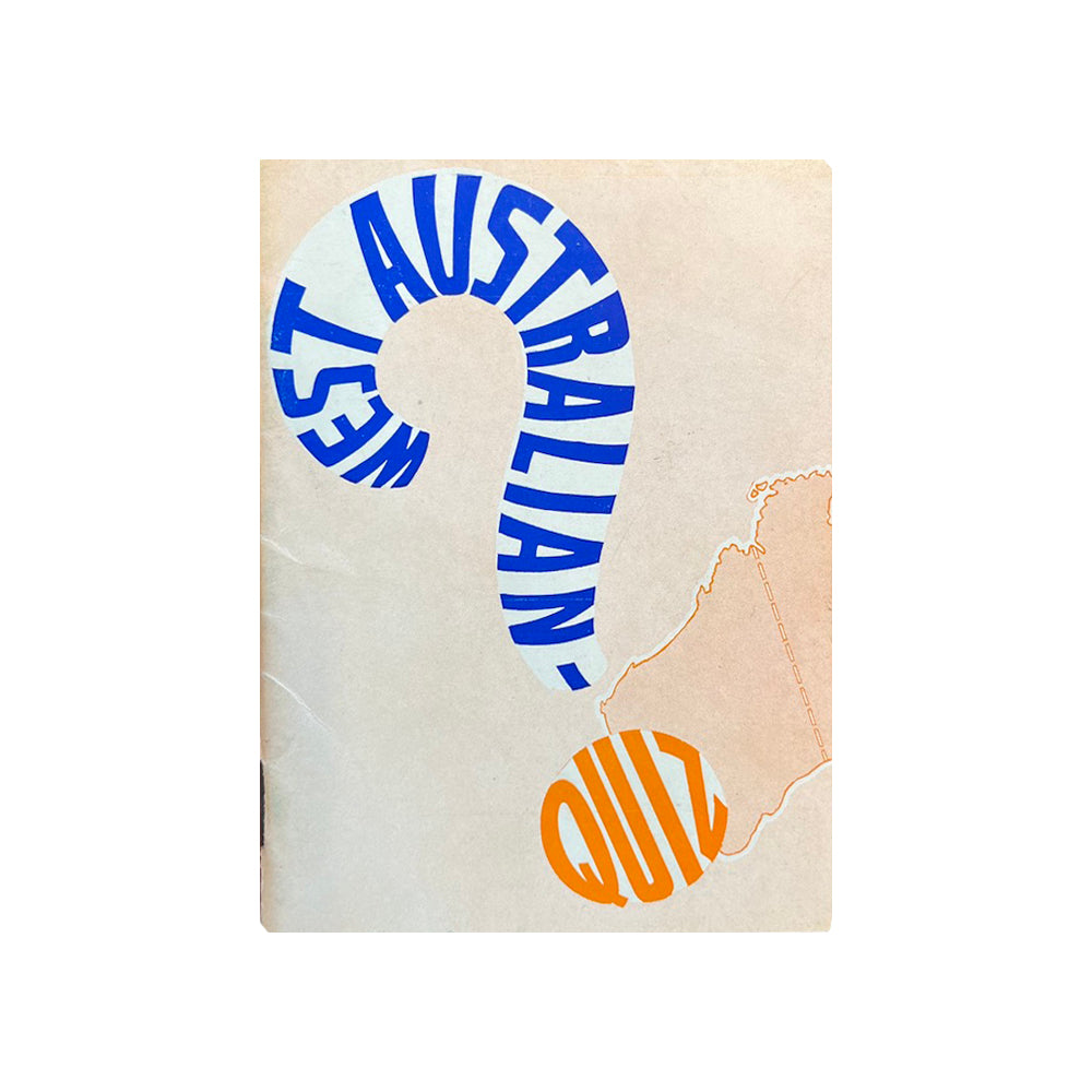 West Australian Quiz - Vintage 1948