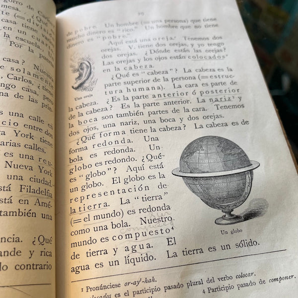 Women's Modern Language - First Spanish Book of 1884