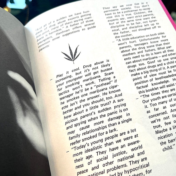 Parent's Guide to Marijuana - Vintage 1976