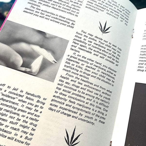 Parent's Guide to Marijuana - Vintage 1976