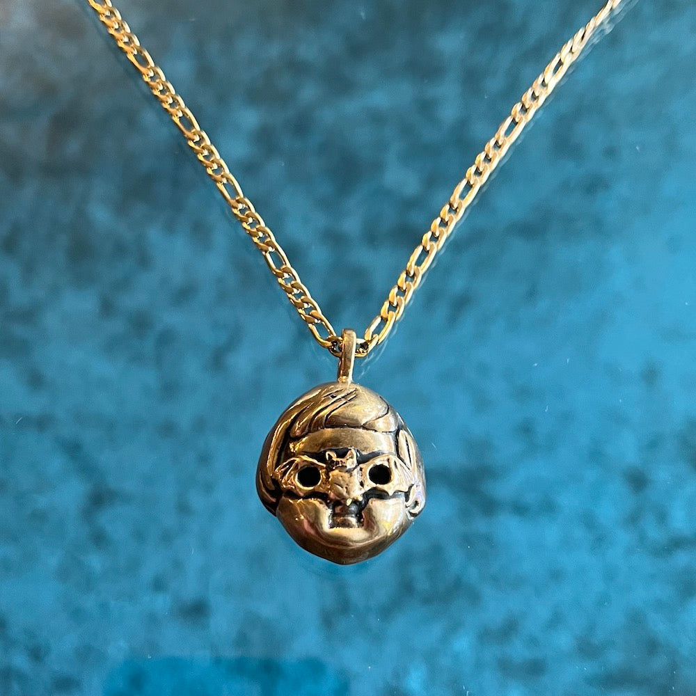 Bat Mask Baby - Gold