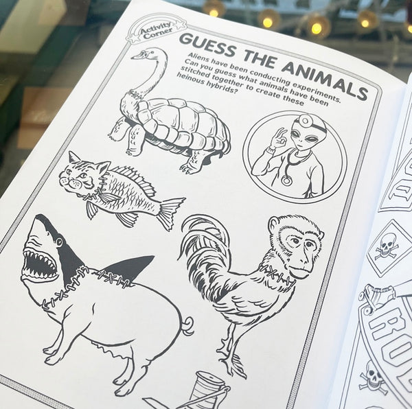 Let's Summon Demons - Coloring & Activity Book