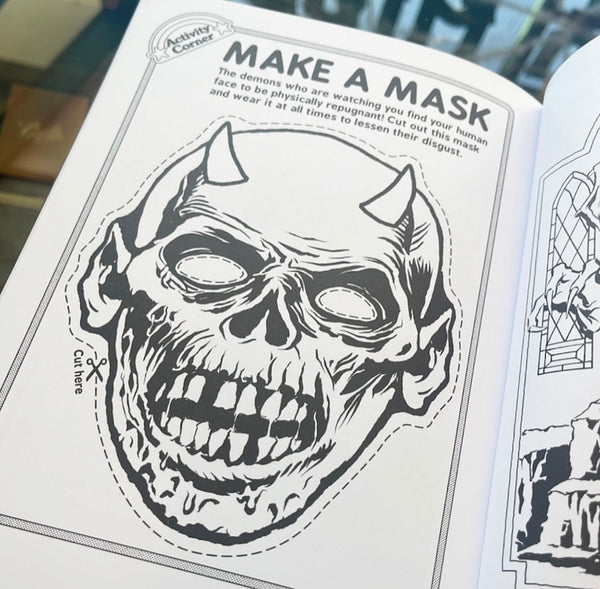 Let's Summon Demons - Coloring & Activity Book
