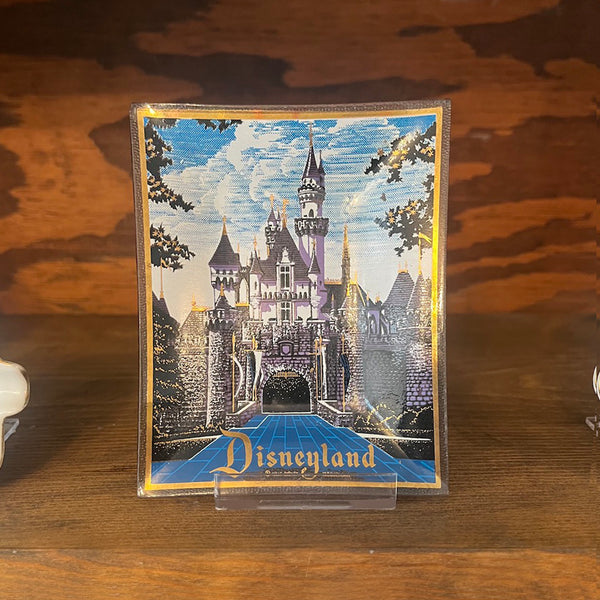Disneyland Magic Castle Tray - Vintage 1970's