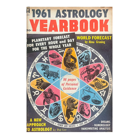 1961 Astrology Yearbook - Vintage Planetary Forecast