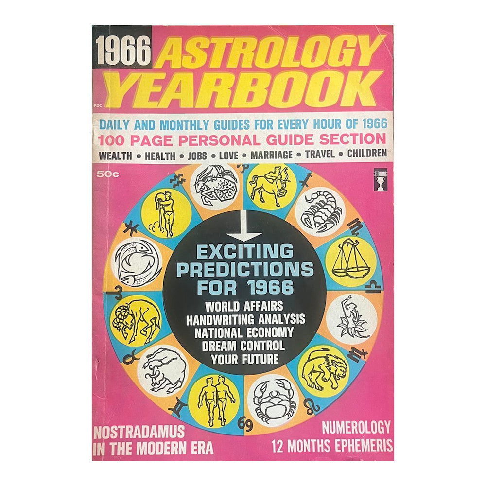 1966 Astrology Yearbook - Vintage Planetary Forecast