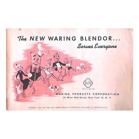 New Blender Recipes - Vintage 1940