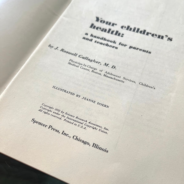 Your Children's Health - Vintage 1951