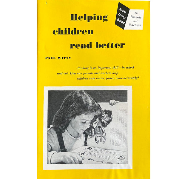 Helping Children Read Better - Vintage 1951