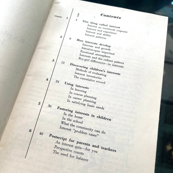 Exploring Children's Interests - Vintage 1951