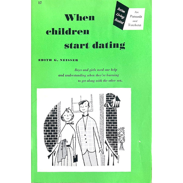 When Children Start Dating - Vintage 1951
