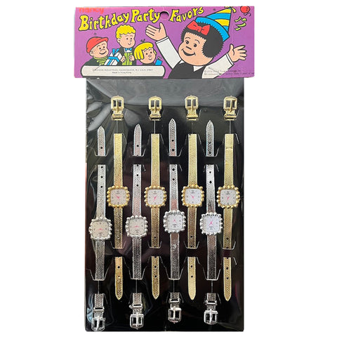Vintage 1970's Toy Watch Set