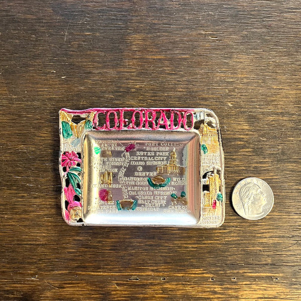 Vintage Souvenir State Ashtrays
