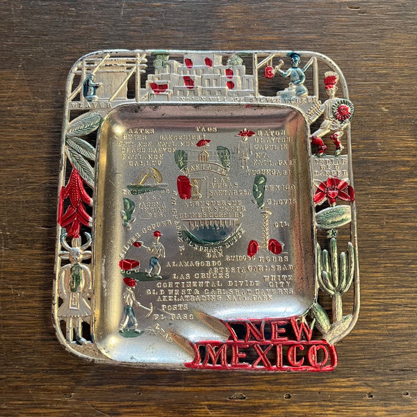 Vintage Souvenir State Ashtrays
