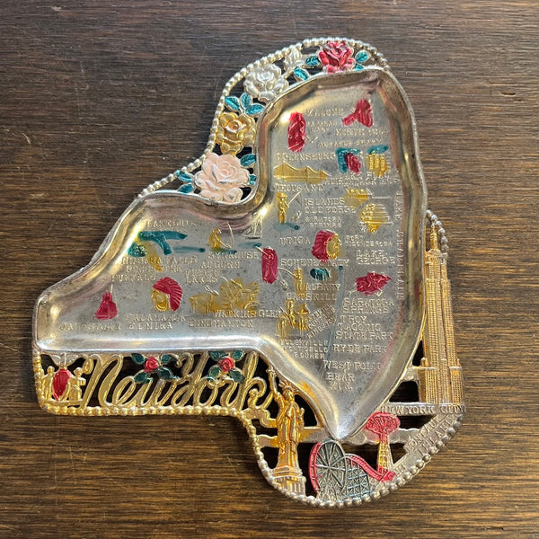 Vintage Souvenir State Ashtrays