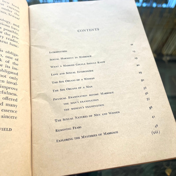 Sexual Harmony in Marriage - Vintage 1955