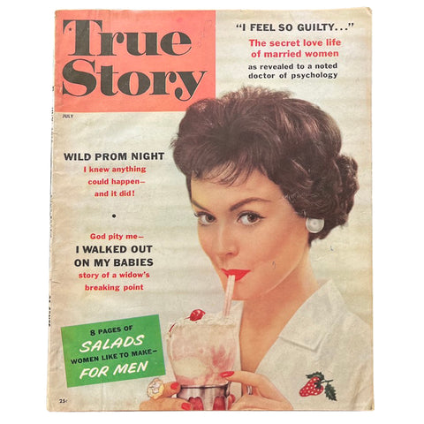 True Story Magazine - Vintage 1956