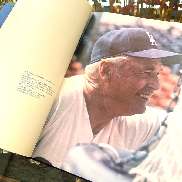 Vintage 1977 Dodgers Book