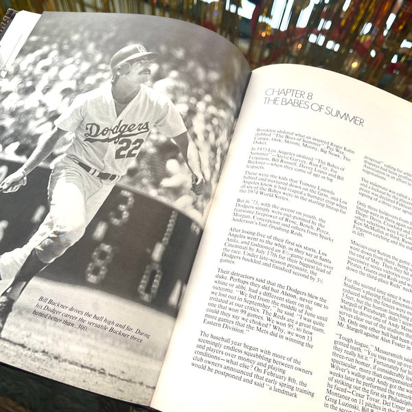 Vintage 1977 Dodgers Book