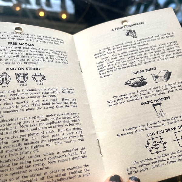 101 Magic Tricks - Vintage 1950's