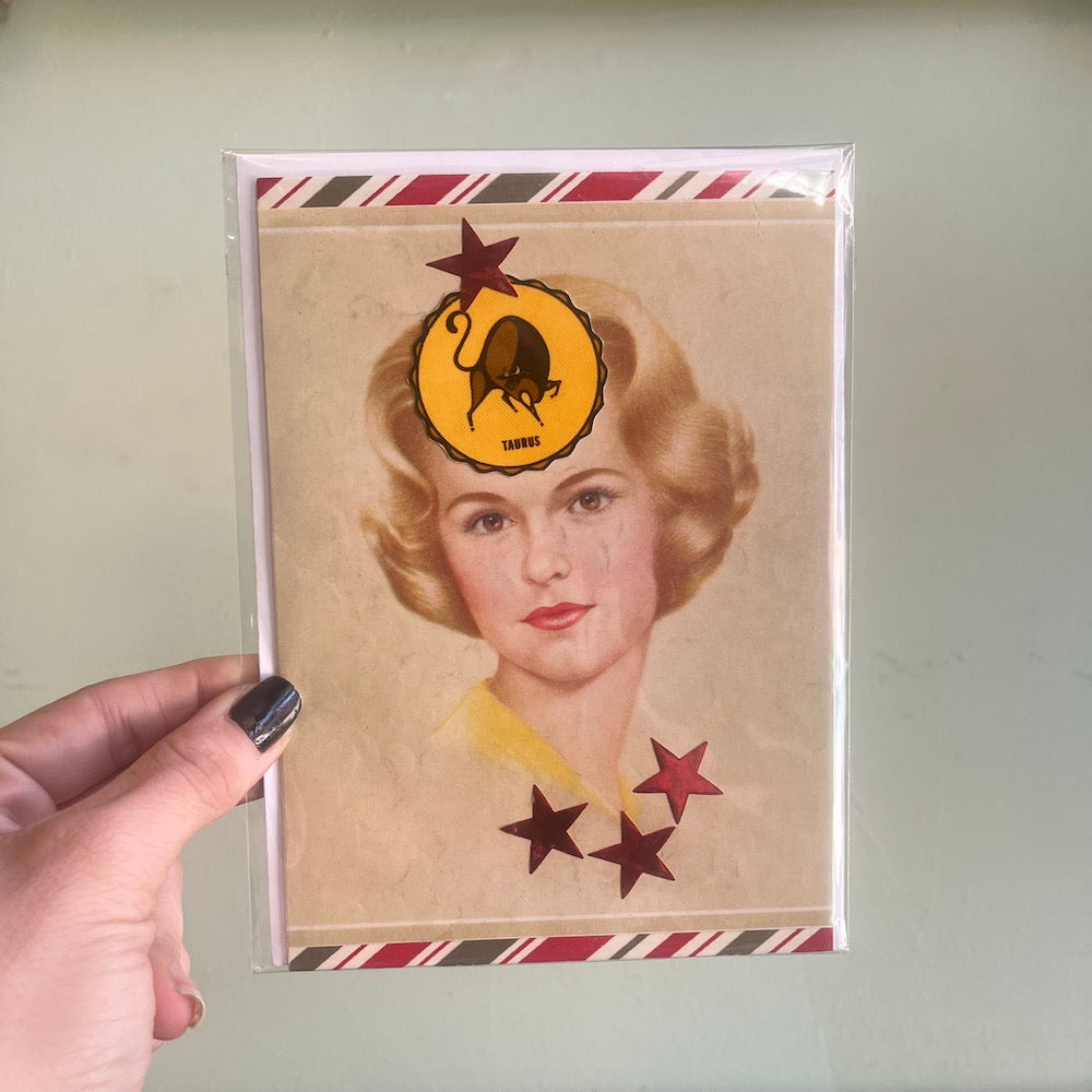 TAURUS - One of a Kind Zodiac Cards