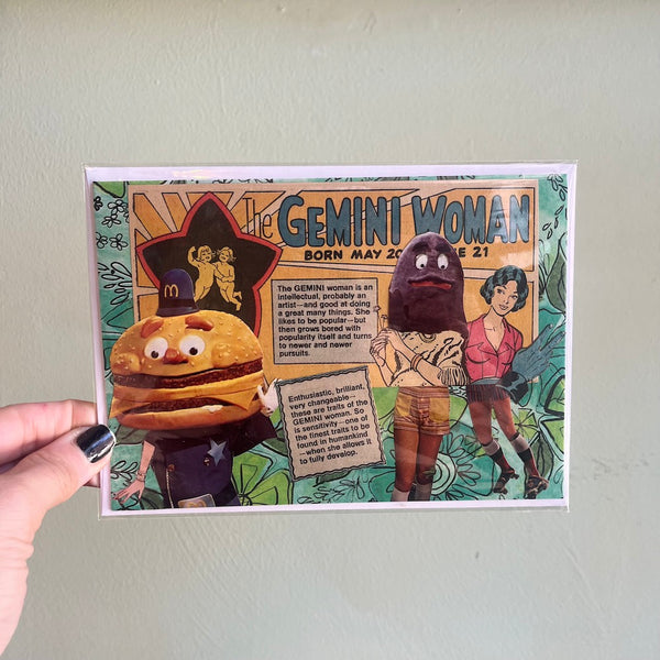 GEMINI - One of a Kind Zodiac Card