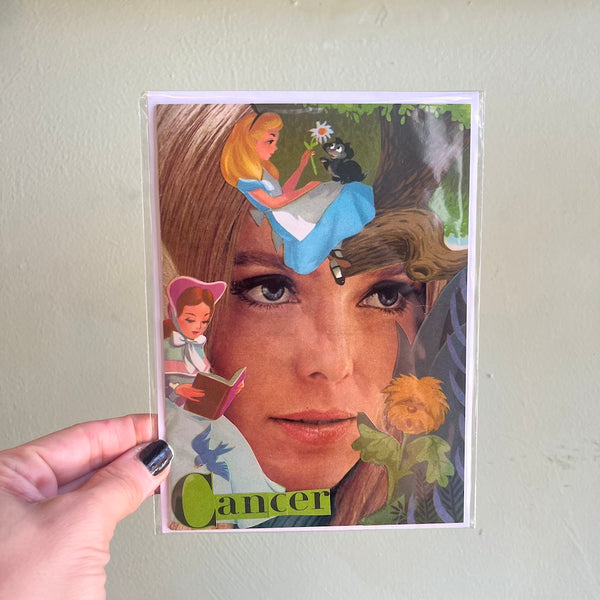 CANCER - One of a Kind Zodiac Card