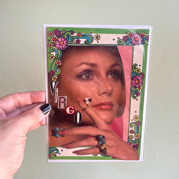 VIRGO - One of a Kind Zodiac Card