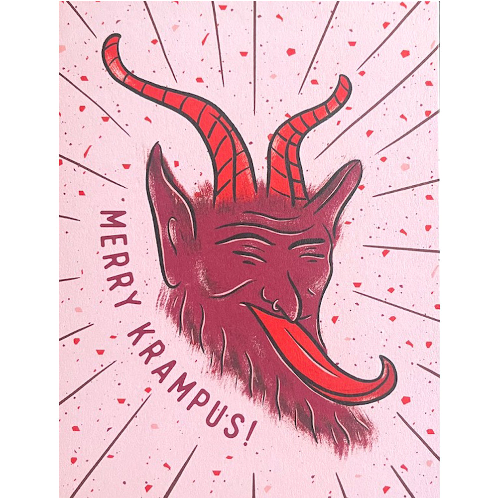 Merry Krampus Card