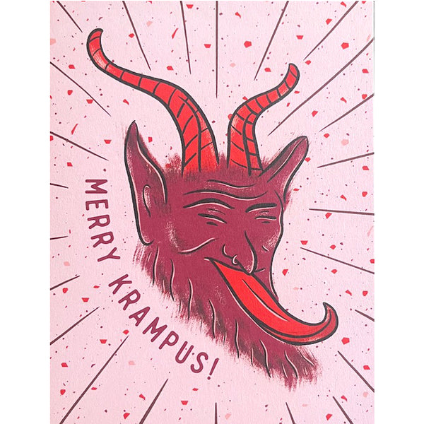Merry Krampus Card