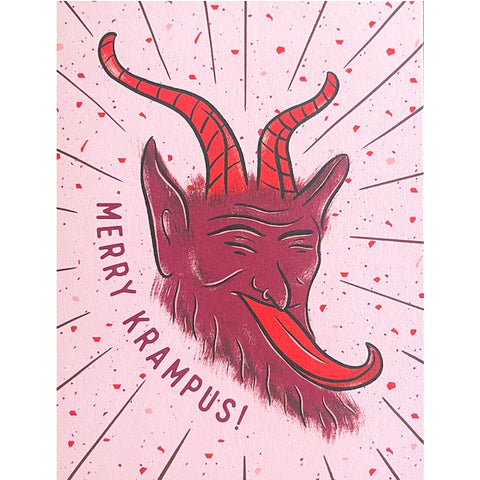 Merry Krampus Card