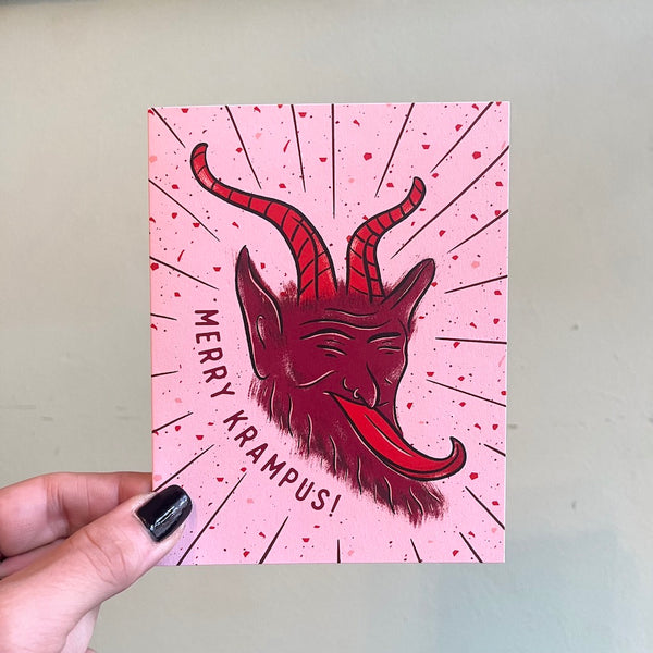 Merry Krampus Card