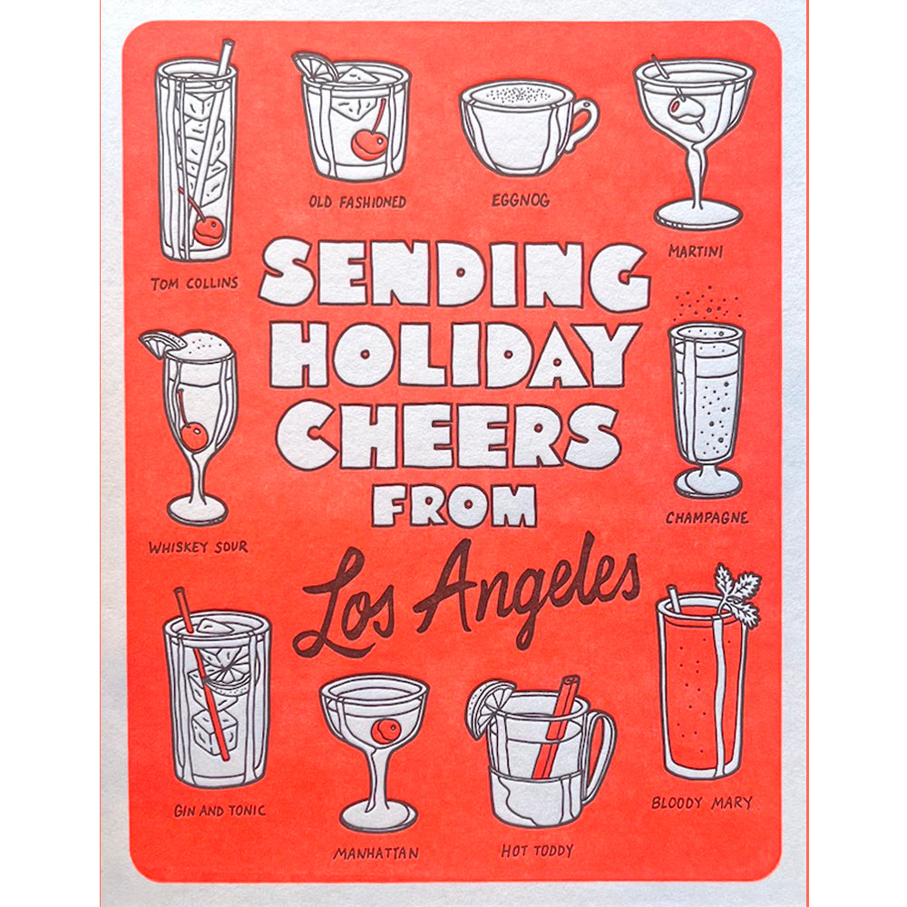 Holiday Cheer from Los Angeles Card