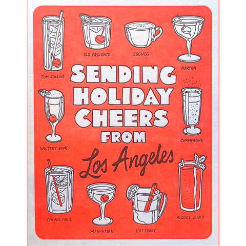 Holiday Cheer from Los Angeles Card
