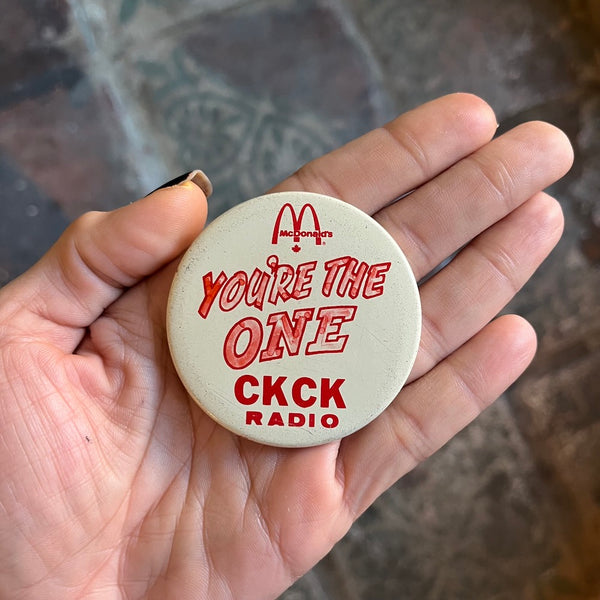 Vintage Ad & Slogan Buttons