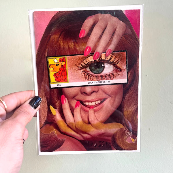 LEO - One of a Kind Zodiac Card