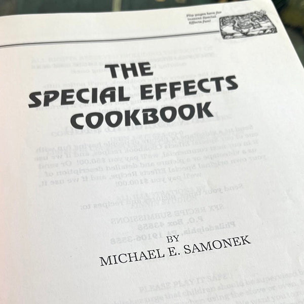 Vintage Special Effects Cookbook