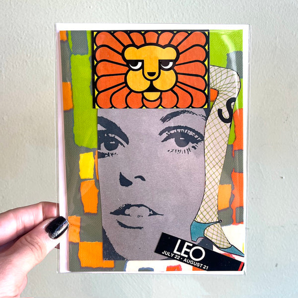 LEO - One of a Kind Zodiac Card