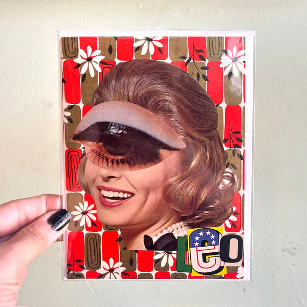 LEO - One of a Kind Zodiac Card