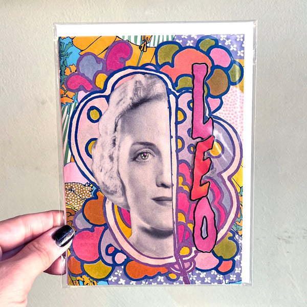 LEO - One of a Kind Zodiac Card
