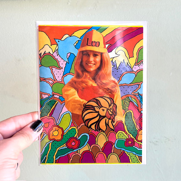 LEO - One of a Kind Zodiac Card