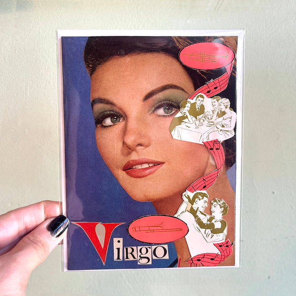 VIRGO - One of a Kind Zodiac Card