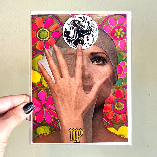 VIRGO - One of a Kind Zodiac Card