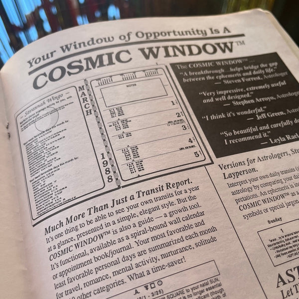 Star Tech: The Real Astrology Magazine - Vintage 1988