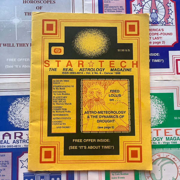 Star Tech: The Real Astrology Magazine - Vintage 1988